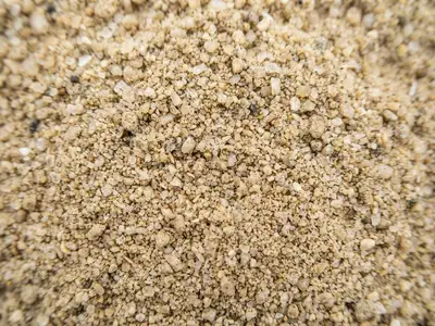 Sand 0/2 – Nahaufnahme der Körnung