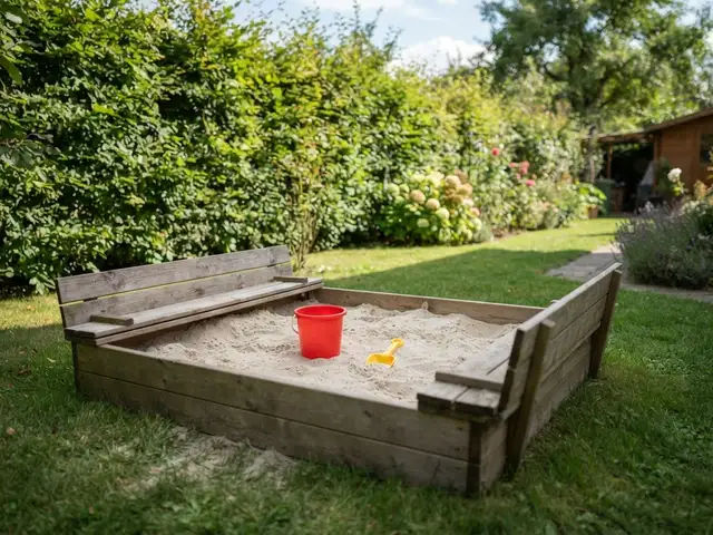 Sand für Sandkasten und Ausgleichsschicht