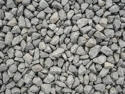 Kalkschotter 32/45 grob – Nahaufnahme der Körnung